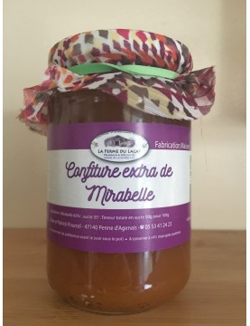 Confiture extra de Mirabelle BIO - 320g