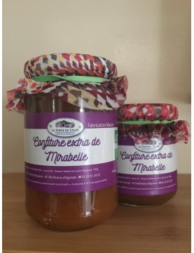 Confiture extra de Mirabelle BIO - 320g